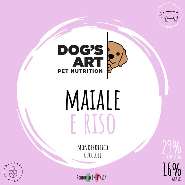 Cuccioli maiale - etichetta