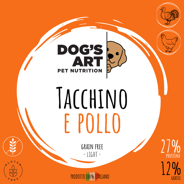 Light Tacchino e Pollo - etichetta