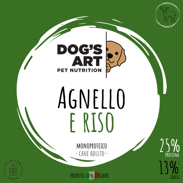 Agnello monoproteico - etichetta