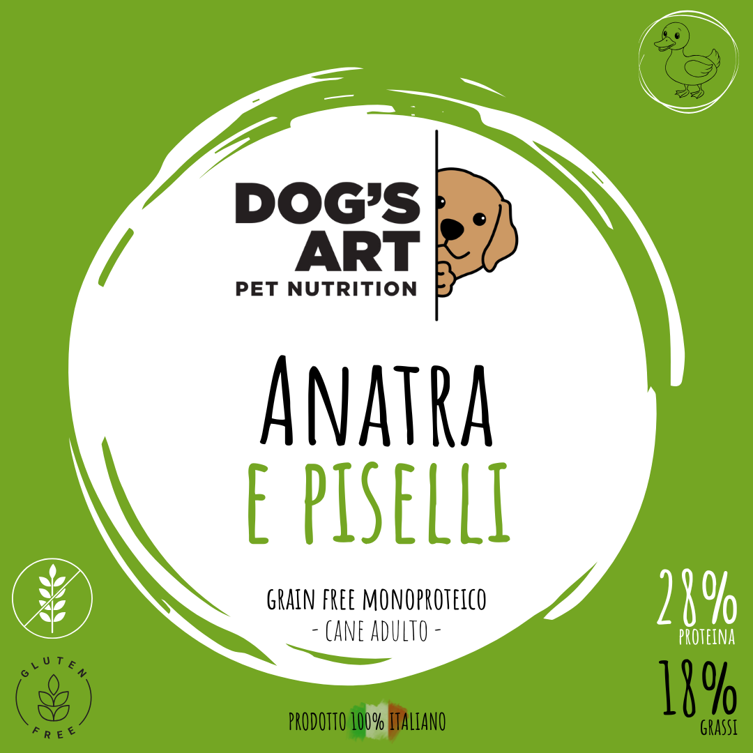 Anatra monoproteico - etichetta