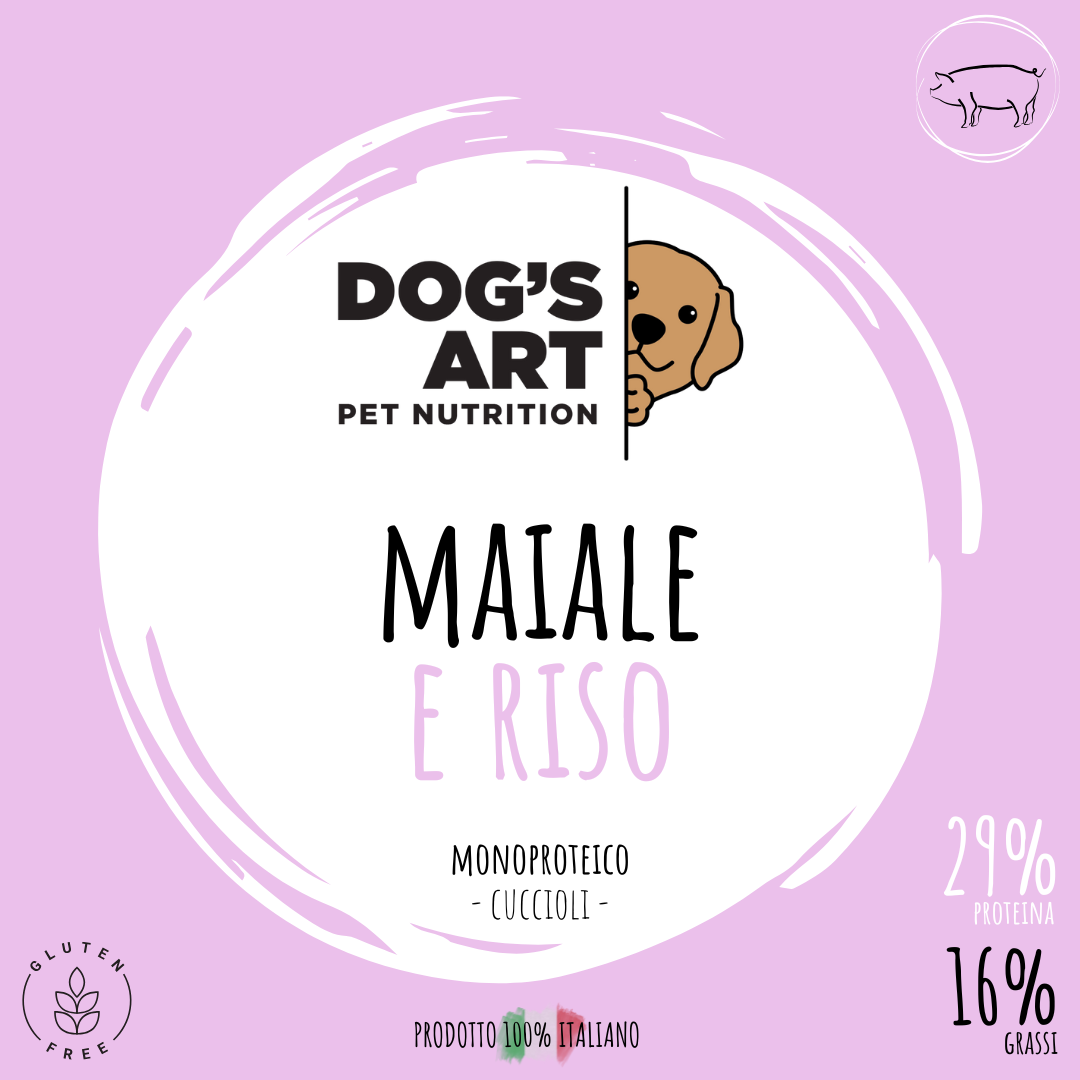 Cuccioli maiale - etichetta