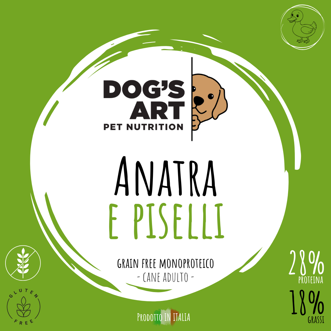 Anatra monoproteico - etichetta